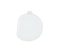 SVTSTRQE para Mazda 3 para Axela 2014 2015 2016 Paragolpes Delantero Tapa De Gancho De Remolque BHN150A11BB Cubierta del Ojo del Gancho Remolque(Perla Blanca)