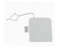 SVTSTRQE para VW para Bora 2021 2022 2023 Parachoques Delantero Cubierta De Gancho De Remolque Cubierta del Ojo del Gancho Remolque(Blanco)