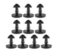 SVTSTRQE Tapa del Ojo del Gancho de Remolque del parachoque para Freelander 2 para Discovery 3/4 para Range Rover Sport 05-09 DYR5 10 Uds Clip Coche Clips Cubierta Remolque Parachoques Trasero