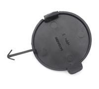 SVTSTRQE Tapa del Ojo del Gancho de Remolque del parachoque para Mitsubishi para Lancer 2008-2015 Cubierta Gancho Remolque Coche Sin Imprimación Tapa Remolque(Trasero)