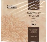Svyatoslav Richter - Svyatoslav Richter, piano / J.S.Bach - Live April 3, 1951