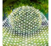 SVYHUOK Red de Luces Navidad Exterior, 3M x 2M 200 LED Cortina Luces Navidad Exterior, IP67 Impermeable Malla Luce Cortinas Natal 8 Modos para Arbustos, Jardín, Arbol de Navideña, Habitación, Balcón