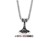 Svyqwmz Proyección personalizada collar de fotos para los hombres collar personalizado con la imagen en el interior Te quiero en 100 idiomas joyería de regalo para el hijo papá abuelo marido novio