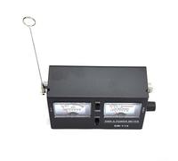 SW-114 SWR RF Medidor de potencia de prueba de fuerza de campo con medición analógica de 3 funciones para antena CB VSWR 1 1 a 3 1 RF potencia 0 100 W prueba