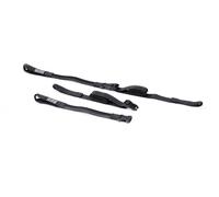 SW-Motech 2 correas ajustables. Negro. 500 mm-1500 mm. Pares - 2 correas ajustables. Negro. 500 mm-1500 mm. Pares