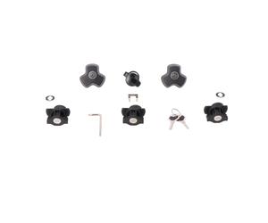 SW-Motech 3 cerraduras, 1 juego bombín, 2 seguros antirrobo. - 3 cerraduras, 1 juego bombín, 2 seguros antirrobo.