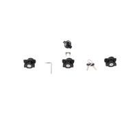 SW-Motech 3 cerraduras + 1 juego de bombín TRAX. - 3 cerraduras + 1 juego de bombín TRAX.