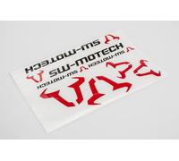 SW-Motech 310x260 mm. Cabeza de toro: rojo, SW-MOTECH: negro - 310x260 mm. Cabeza de toro: rojo, SW-MOTECH: negro