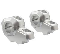 SW-Motech Adaptador manillar para Ø 22mm/28mm 22MM DIAM.,PLATA,TIPO NN