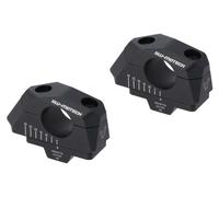 SW-Motech Adaptador manillar variable Ø 22mm/28mm VARIABLE, NEGRO, 28 MM
