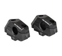 SW-Motech Adaptador manillar variable Ø 22mm/28mm NEGRO O PLATA