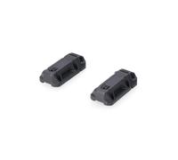 SW-Motech Con base y conector. Sin separadores. Negro - Con base y conector. Sin separadores. Negro, negro