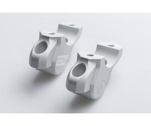 SW-Motech Eleva 32 mm. Acerca 20 mm. Plateado. Modelos BMW. - Eleva 32 mm. Acerca 20 mm. Plateado. Modelos BMW., plata