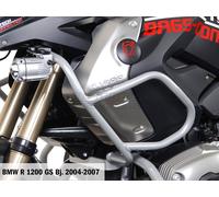 SW-Motech Extensiones De La Defensa BMW R1200 GS 08-12, PLATA