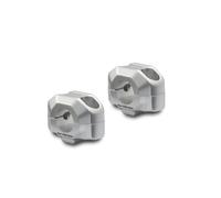 SW-Motech H=15 mm. Plateado. - H=15 mm. Plateado.