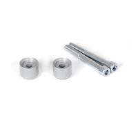 SW-Motech H=20 mm. Plateado. BMW F 650/700 GS, F800GS/Adv. - H=20 mm. Plateado. BMW F 650/700 GS, F800GS/Adv.