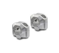 SW-Motech H=20 mm. Plateado. - H=20 mm. Plateado.