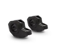 SW-Motech H = 30 mm. Colocación de 22 mm. Negro. - H = 30 mm. Colocación de 22 mm. Negro., negro