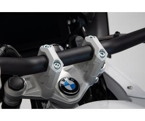 SW-Motech h=40 mm. Plateado. R1200GS (12-18), R1250GS (18-). - h=40 mm. Plateado. R1200GS (12-18), R1250GS (18-).