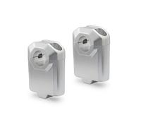 SW-Motech H=50 mm. Plateado. - H=50 mm. Plateado.