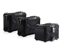 SW-Motech Juego completo de maletas TRAX ADV negro NEGRO MOTO GUZZI V85 TT