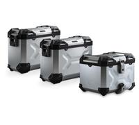 SW-Motech Juego completo de maletas TRAX ADV plata PLATA MOTO GUZZI V85 TT