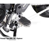 SW-Motech Juego de reposapiés SW-Motech ION VARIAS TRIUMPH, PLATEADO