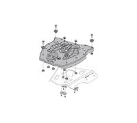 SW-Motech Maleta superior TRAX. Nylon reforz. Negro. - Maleta superior TRAX. Nylon reforz. Negro.