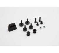 SW-Motech Negro. Para Givi/Kappa Monokey. - Negro. Para Givi/Kappa Monokey., negro-plata
