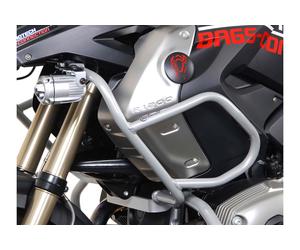 SW-Motech Plat. BMW R1200GS (08-12).Solo con protec. motor - Plat. BMW R1200GS (08-12).Solo con protec. motor, plata