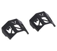 SW-Motech Protección para faro EVO negro ACERO NEGRO, PAR