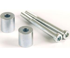 SW-Motech Separadores elev. del manillar SW-Motech ELEV.20MM, PLATA TIPO JJ