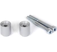 SW-Motech Separadores elev. del manillar SW-Motech ELEV. 30 MM, PLATA TIPO T
