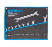 SW-Stahl 00151L Juego de llaves de dos bocas