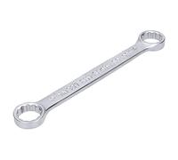 SW-Stahl 01308L Llave Combinada Acodada de 14x15 mm en Acero | Herramienta manual forjada con extremos abiertos y de anillo, ideal para tuercas hexagonales y trabajos mecánicos.