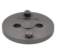 SW-Stahl 01467L-K2 Llave de Estrella y Adaptador de Pistón de Freno K2 | Herramienta de servicio para Audi A8 y S8 desde 1999, placa adaptadora compatible con set de frenos 01467L.