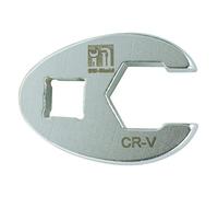 SW-Stahl 01480L-14 Llave de Estrella de 14 mm con Cuadrado de 3/8 Pulgada | Llave anular abierta de 10 mm fabricada en acero resistente, ideal para trabajos mecúnicos en espacios de difícil acceso