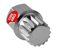 SW-Stahl 02382L Adaptador de Seguridad para Llantas VW, Perfil Hexagonal
