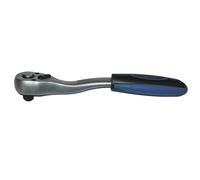 SW-Stahl 05890L Llave de Carraca de 3/8 Pulgadas y 206 mm de Largo | Trinquete reversible con 72 dientes, accionamiento de 10 mm, para vasos y accesorios, mango ergonómico
