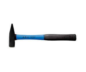 SW-Stahl 50405L Martillo de Ingeniero de 500 g con Mango de Fibra de Vidrio | Herramienta manual resistente de acero con empuñadura ergonómica antideslizante, ideal para cerrajería y taller
