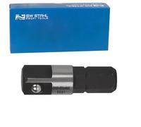 SW-Stahl Adaptador EH-5 de 6,3 mm de 1/4" hexagonal a cuadrado de 25 mm de largo