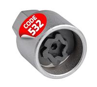 SW STAHL Adaptador para VW 532 02383L-12 - Pieza de Repuesto Original | Accesorio compatible con modelos VW seleccionados, conector robusto para sistema electrico y mecanica de precision.