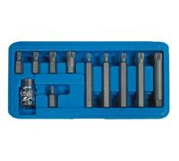SW STAHL Bitsortiment, 3/8", Innenvielzahn, M5-M12, 11-teilig 04415L