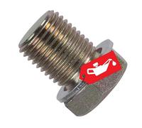 SW-Stahl M15 x 1,5 Tornillo de Drenaje de Aceite con Junta de Aluminio | Tapón de purga para cárter de aceite 03011L, pieza de recambio duradera con arandela de sellado, rosca de precisión