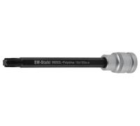 SW STAHL Punta de Destornillador Polydrive M10 x 165 mm, 1/2 Pulgada 05252L | Llave de vaso de impacto para tornillos de culata, herramienta para motores VAG y Ford, acero de aleación resistente.