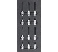 SW STAHL Sortiment Schraubendreheinsätze 1/2", Vielzahn, 12-tlg. Z3013-21