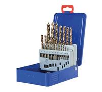 SW STAHL Spiralbohrersatz, HSS-E Co5, 1-10 mm, 19-teilig 80619L