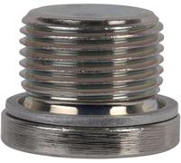 SW-Stahl Tapón de Drenaje de Aceite M20 x 1,5 con Junta de Aluminio, 03025L | Tornillo de drenaje premium para rosca métrica ISO MF. Longitud 19 mm, ancho 24 mm. Ideal para mantenimiento del motor.