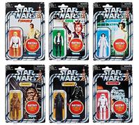 SW Star Wars Retro Collection 2019 Surtido Wave 1 (Juego de 6)