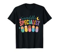 Swaddle Specialist NICU Nurse Postpartum Care Mother Baby Camiseta